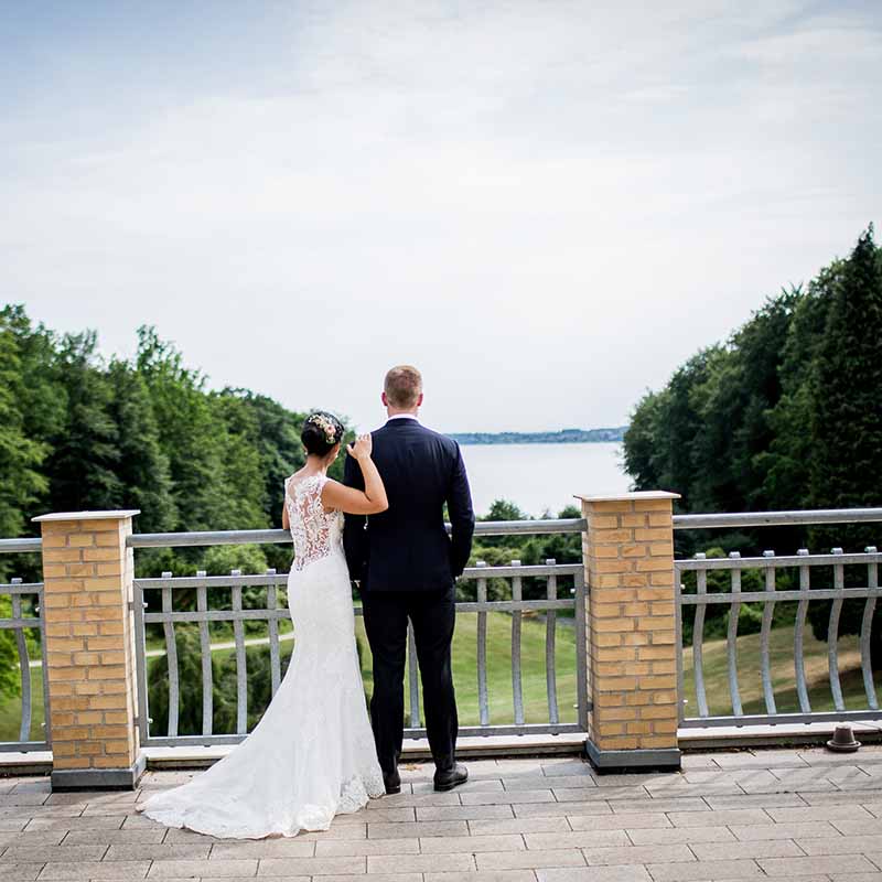 mange års erfaring som bryllupsfotograf